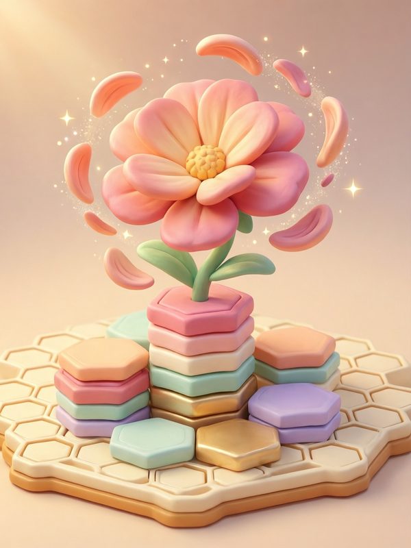 Petal Sort, hexa sort puzzle